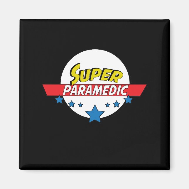 Imã Super paramédico, #paramédico (Frente)