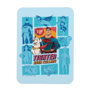 Ímã Super-Pets & Justice League - Aperte seus pilares