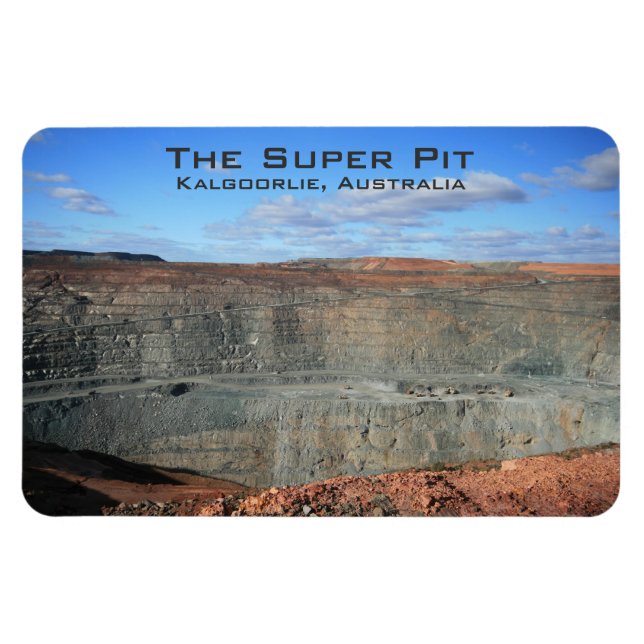 Ímã Super Pit, Kalgoorlie, Austrália - Magnet (Horizontal)