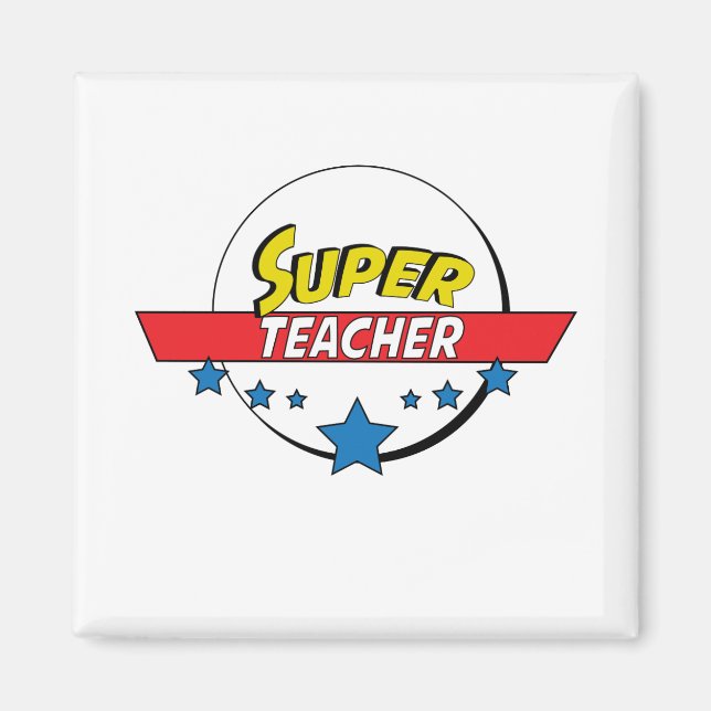 Imã Super professor, (Frente)