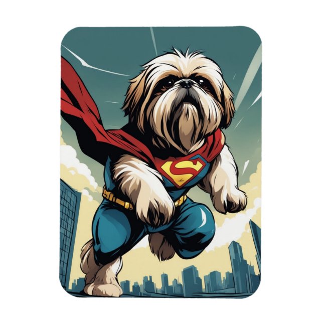 Ímã Super Shih Tzu Magnet (Vertical)