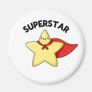 Imã Super Star Funny Astronomy Pun