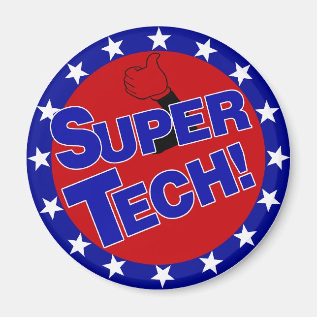 IMÃ SUPER TECH LABORATORIAL! (Frente)
