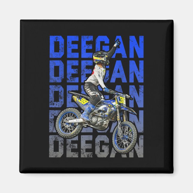 Imã Supercross Motocross Haiden-deegs-perigosh Hallowe (Frente)