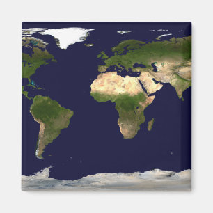 Imã Superfície da Terra, Água Profunda e Topogra Sombr