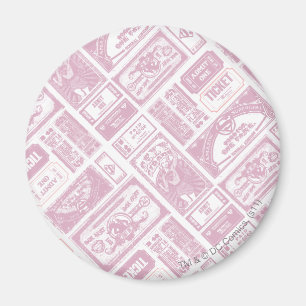 Imã Supergirl Admite Um Padrão Rosa