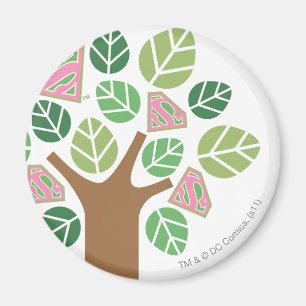 Imã Supergirl All Natural Tree