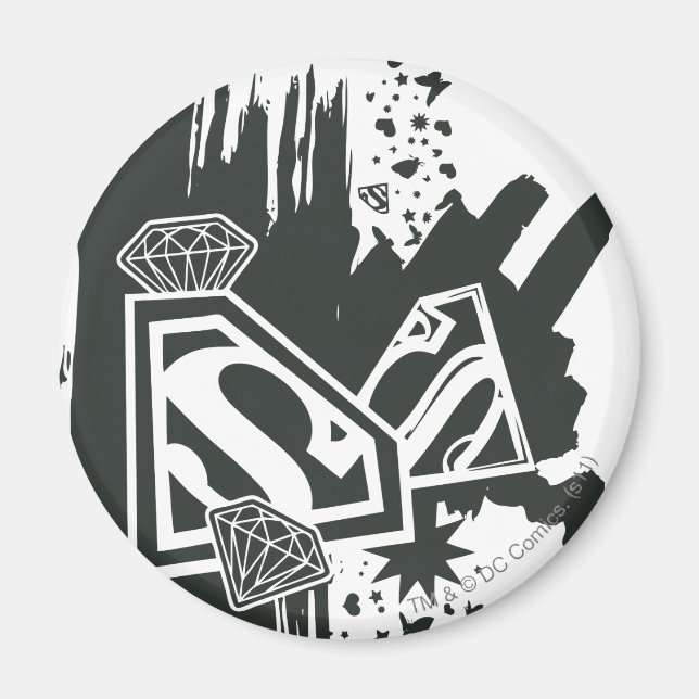 Imã Supergirl Mantenha-o fresco 2 (Frente)