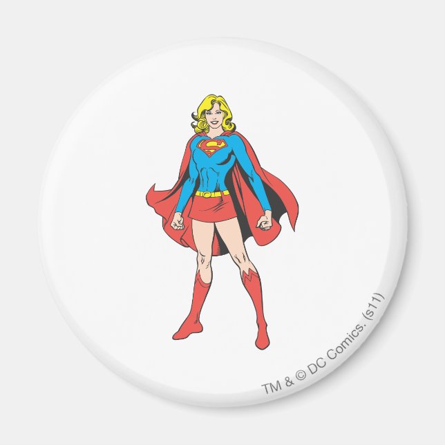 Imã Supergirl Poses (Frente)