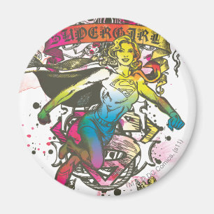 Imã Supergirl Power