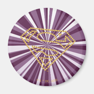 Imã Supergirl Studed S-Shield