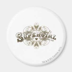 Imã Supergirl What's a Girl to Do Brown