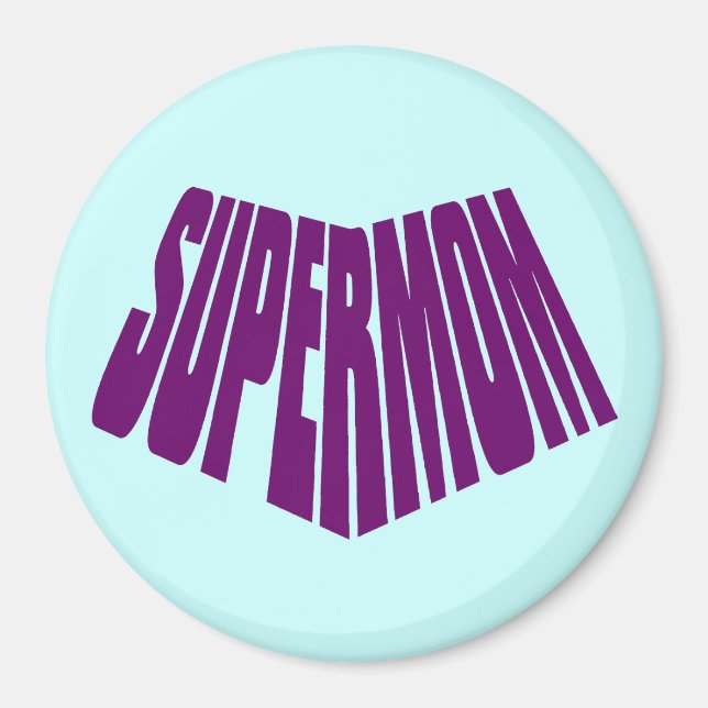 Imã SuperMãe: Minha mãe é minha super heroína (Frente)