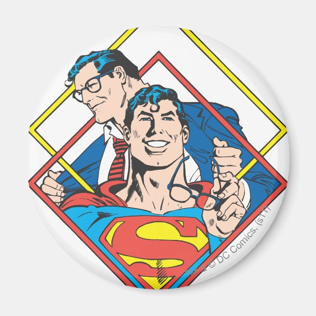 Imã Superman/Clark Kent (Frente)