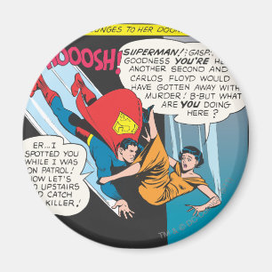 Imã Superman Comic Panel - Lois Plungs