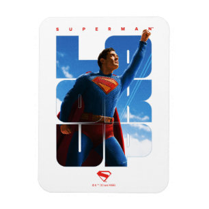 Ímã Superman Procure Pose