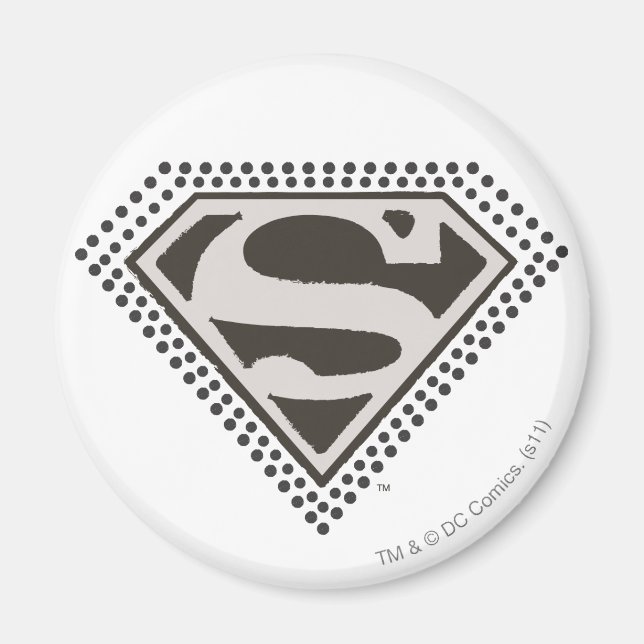 Imã Superman S-Shield | É tempo de exibição! Logotipo (Frente)