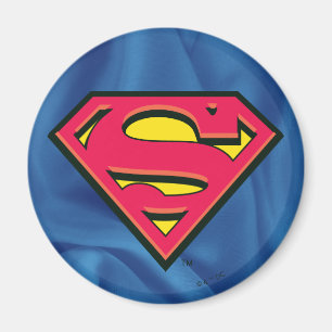 Imã Superman S-Shield   Logotipo clássico