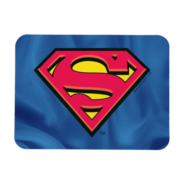 Ímã Superman S-Shield | Logotipo clássico (Horizontal)
