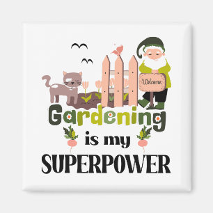 Imã Superpotência de jardinagem, jardineiro-cúmulo