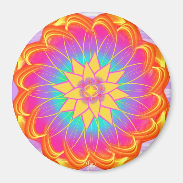 Imã Superstar Solitária por Pwwflwr (Frente)