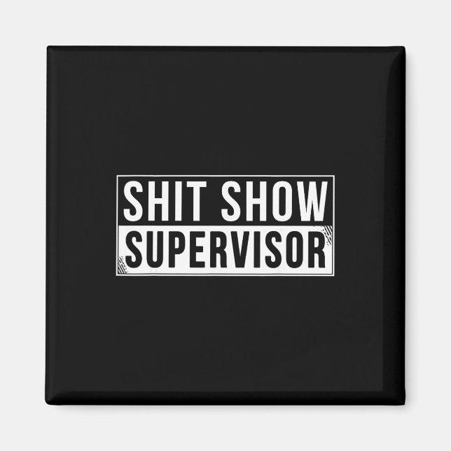 Imã Supervisor de Show Engraçado Pais Chefe Gerente Pr (Frente)