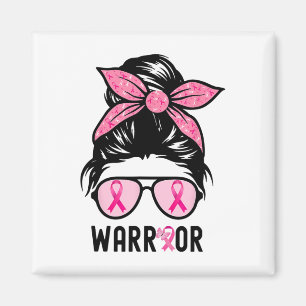 Imã Suportar Cancer da Mama do Guerreiro Rosa-Rosa-Tro