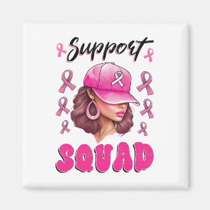 Imã Suportar Cancer da Mama do Guerreiro Rosa-Rosa-Tro