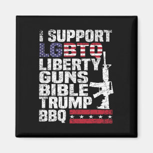 Imã Suportar O Churrasco De Trump De Bíblias Lgbtq Lib