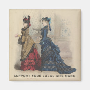 Imã Suportar Sua Gangue De Menina Local