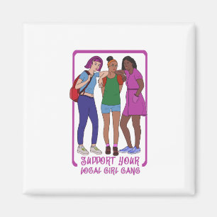 Imã Suportar Sua Gangue De Menina Local