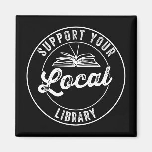 Imã suporte a sua biblioteca local