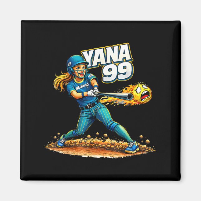 Imã Suporte de Softball Minimal Moswag Yana 99 (Frente)