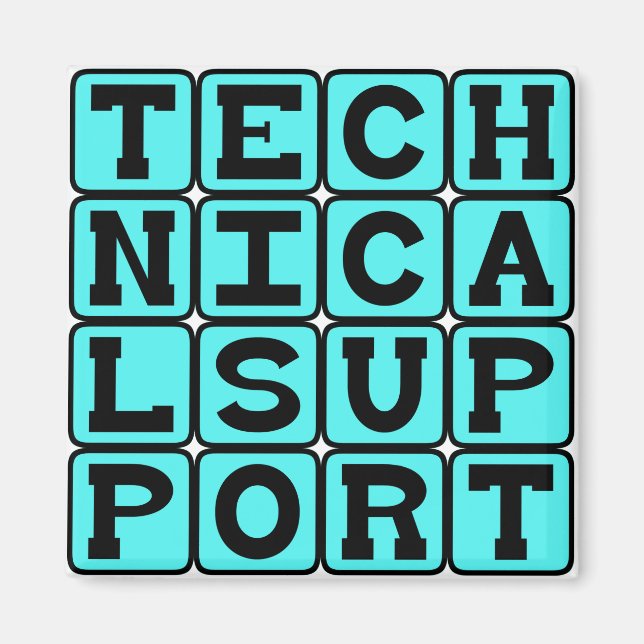 Imã Suporte Técnico, Bom Com Gadgets (Frente)