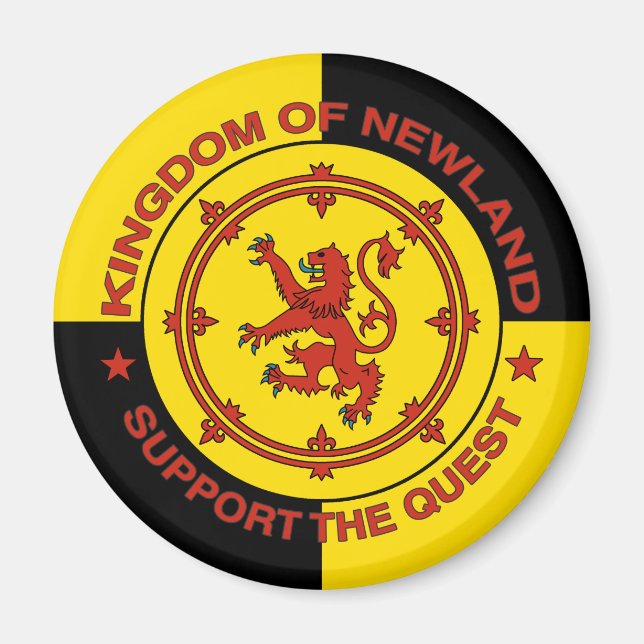 Imã Support the Quest (Frente)