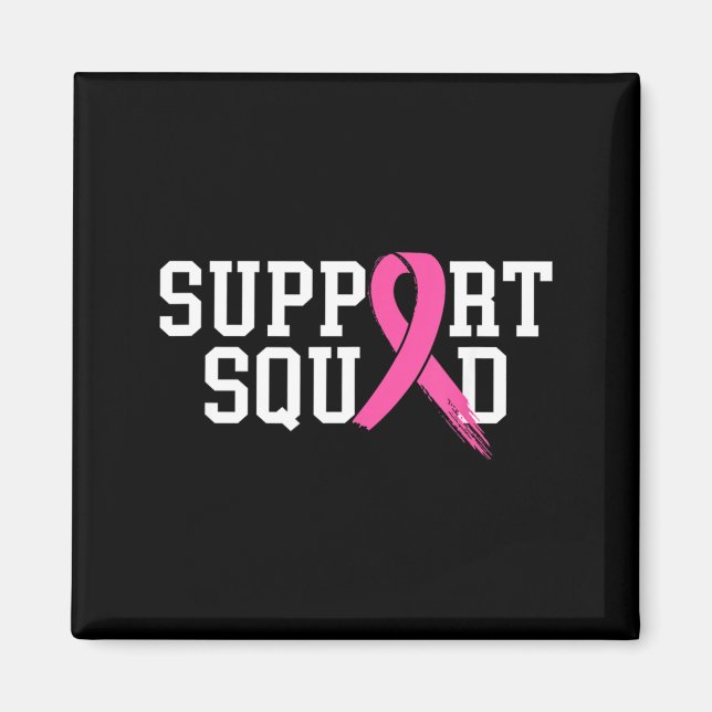 Imã Suprt Squad Mês de Conscientização do Câncer de Ma (Frente)