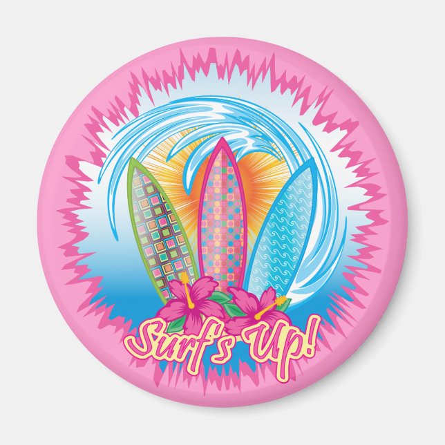 Imã Surf - Surfer Girl (Frente)
