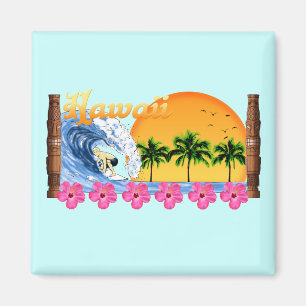 Imã Surfar havaiano