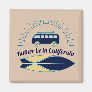 Imã Surfboard e Camper California