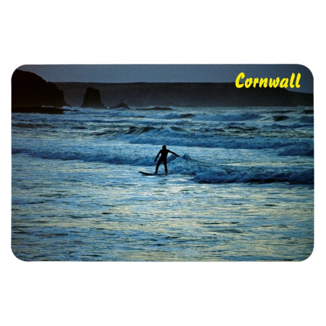 Ímã Surfe de Cornwall (Horizontal)