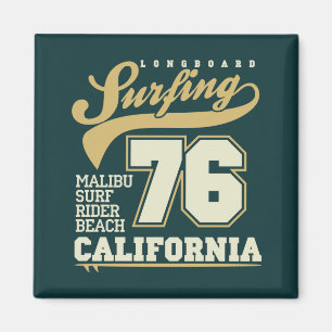 Imã Surfe em Longboard  Califórnia 76