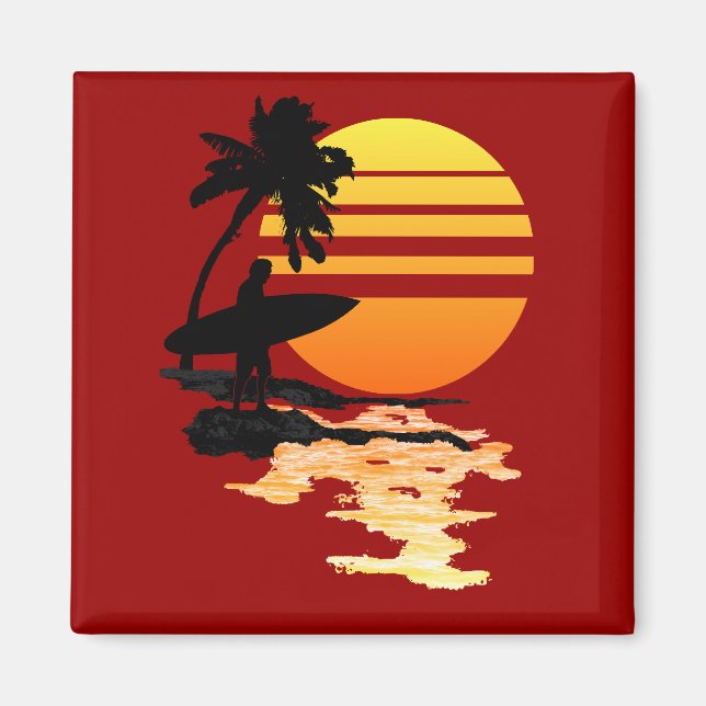 Imã Surfe no Sol (Frente)
