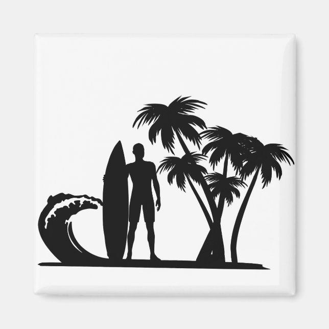 Imã Surfer (Frente)