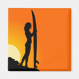 Imã Surfer Girl Magnet