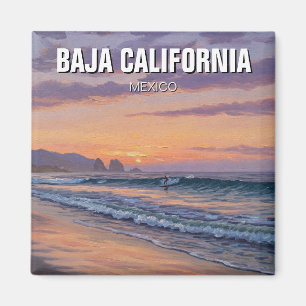 Imã Surfer Sunset Baja California
