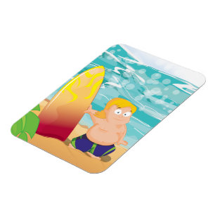 Ímã Surfista