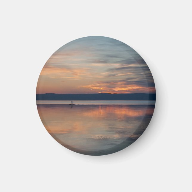 Imã Surfista a remar em terra (Frente)