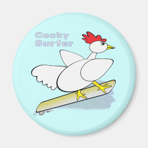 Imã Surfista Cocky