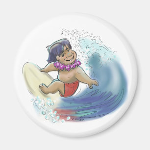 Imã Surfista havaiano