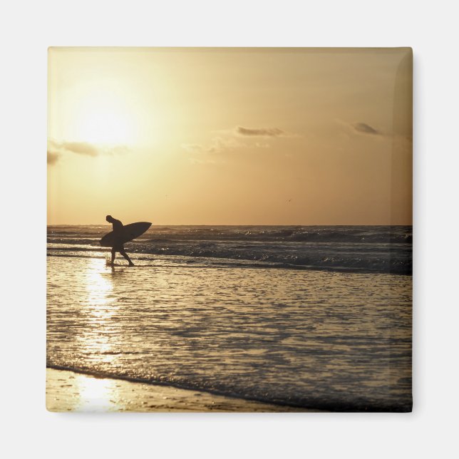 Imã Surfista Matinal (Frente)